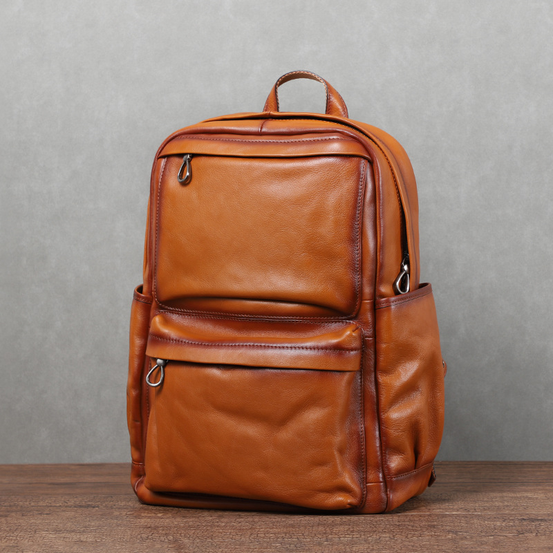 Genuine Leather Backpack - YETTIES Ransel Kulit Sapi Asli Vintage
