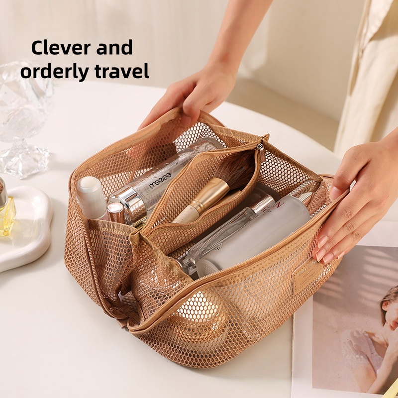 Luxury Bags China Wholesale - Tas Kosmetik Jala Transparan Pasokan Pabrik