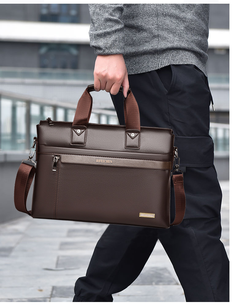 Luxury Tote Bags With Zipper - Tas Tangan Pria Merek Mewah Baru