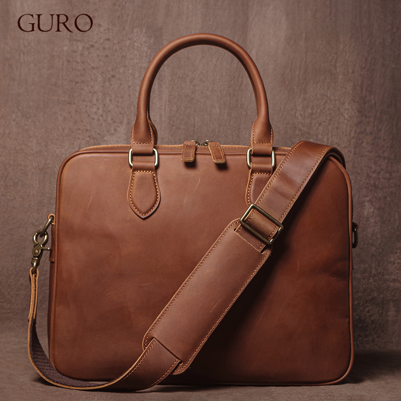 Luxury Tote Bags With Zipper - GURO Tas Kantor Kulit Sapi Kuda