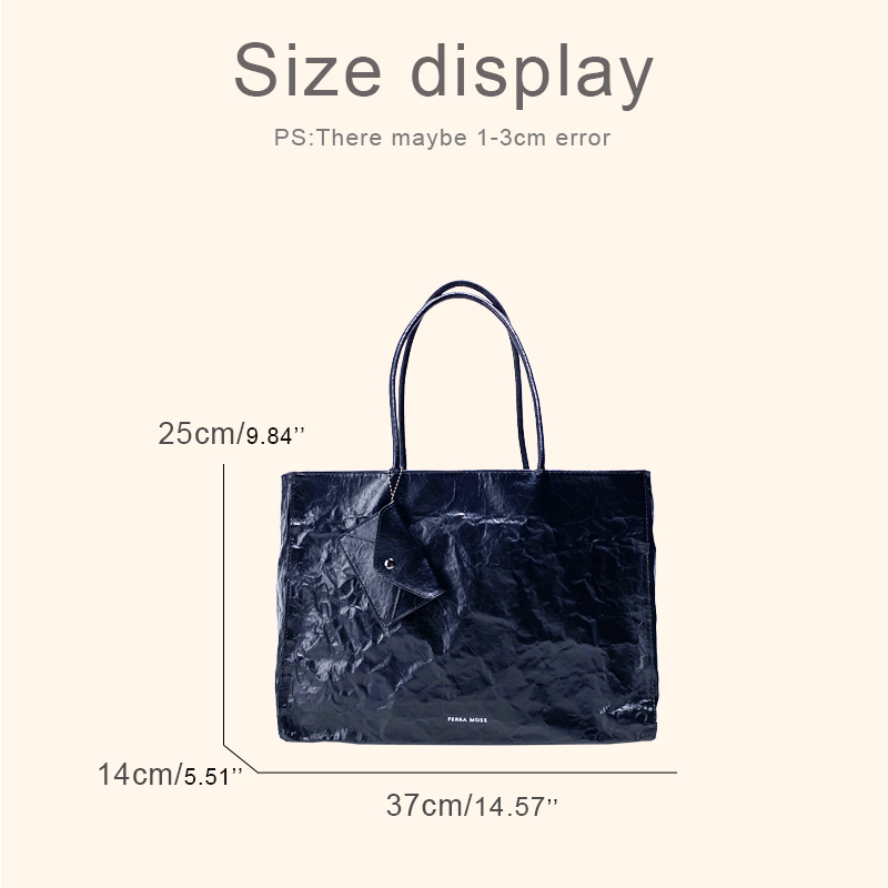 Tas Tote Kertas Kraft Kasual K - Luxury Tote Bags With Zipper ulasan dan harga