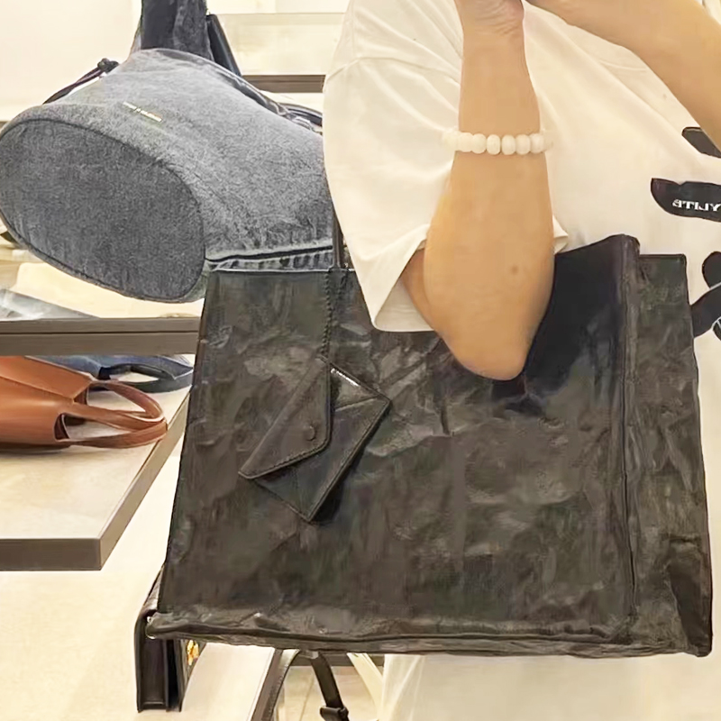 Tas Tote Kertas Kraft Kasual K - Luxury Tote Bags With Zipper ulasan dan harga
