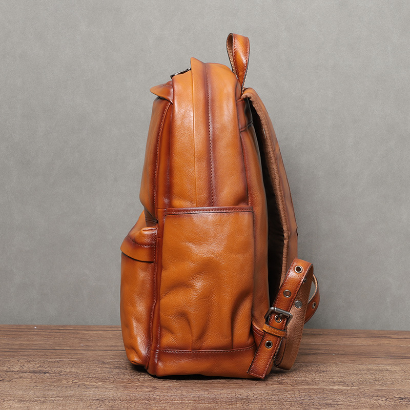 YETTIES Ransel Kulit Sapi Asli - Genuine Leather Backpack ulasan dan harga
