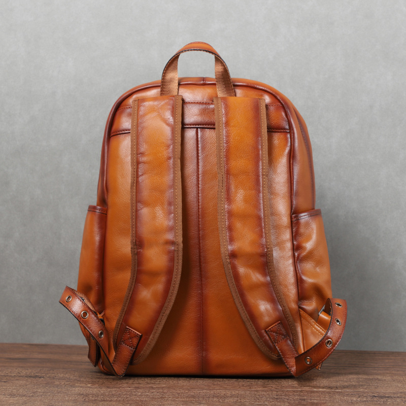 YETTIES Ransel Kulit Sapi Asli - Genuine Leather Backpack ulasan dan harga