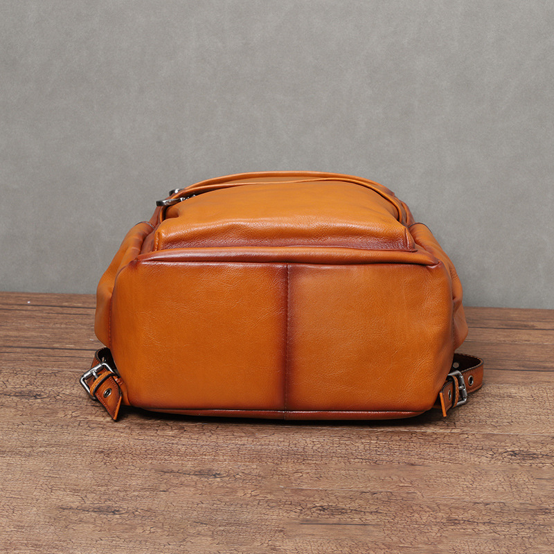 YETTIES Ransel Kulit Sapi Asli - Genuine Leather Backpack ulasan dan harga