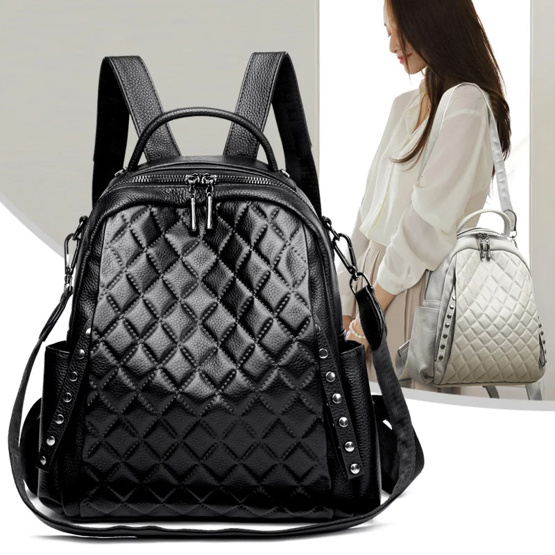 Ransel Kulit Asli Tas Bahu Wan - Genuine Leather Backpack ulasan dan harga