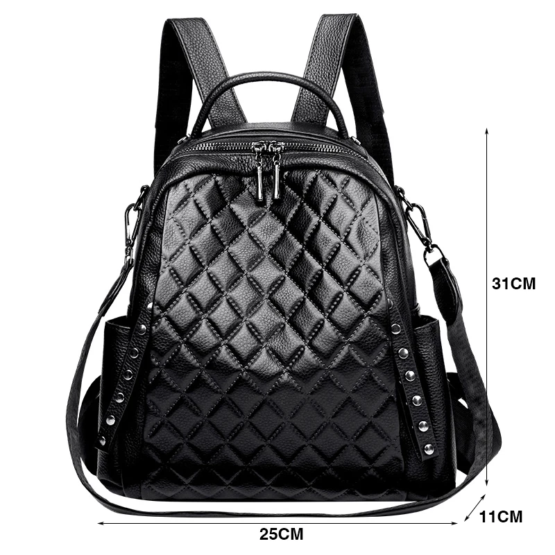 Ransel Kulit Asli Tas Bahu Wan - Genuine Leather Backpack ulasan dan harga