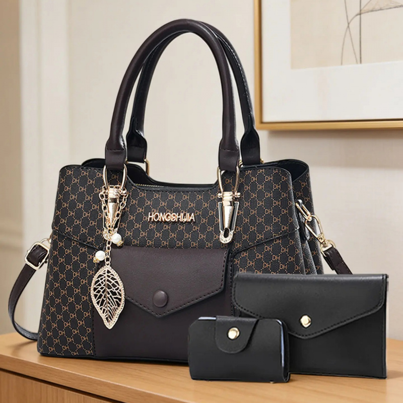 Tas jinjing komuter berkapasit - Luxury Tote Bags With Zipper ulasan dan harga