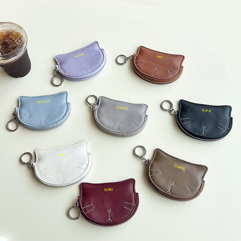 Dompet Koin Mini Kucing Lucu d - Luxury Bags Names ulasan dan harga