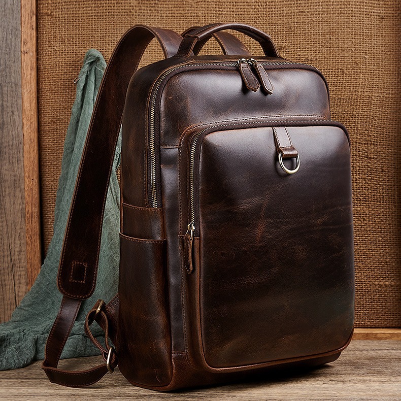 Tas Ransel Laptop Kulit Lapisa - Genuine Leather Backpack ulasan dan harga