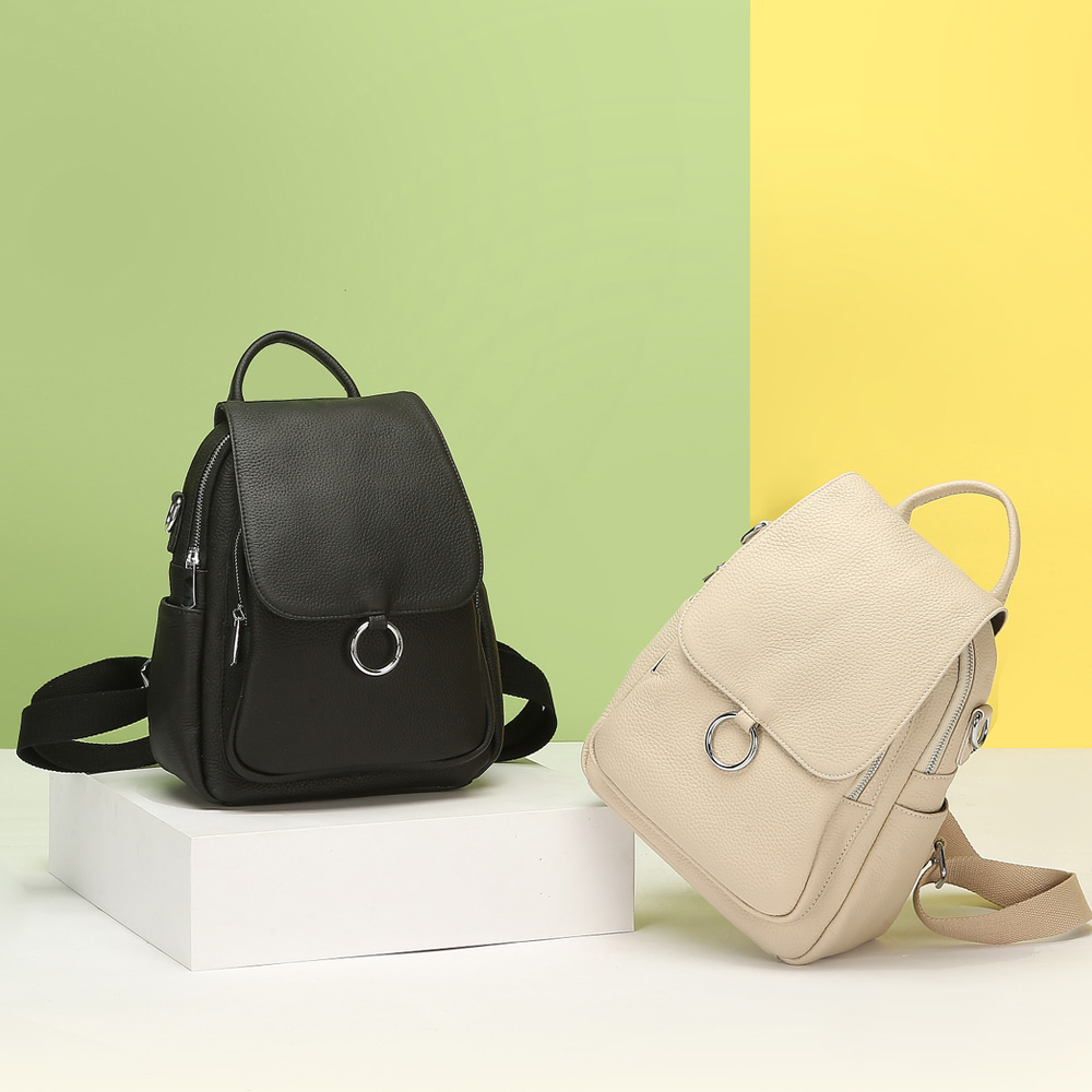 Zency Ransel Wanita Fashion Ba - Genuine Leather Backpack ulasan dan harga