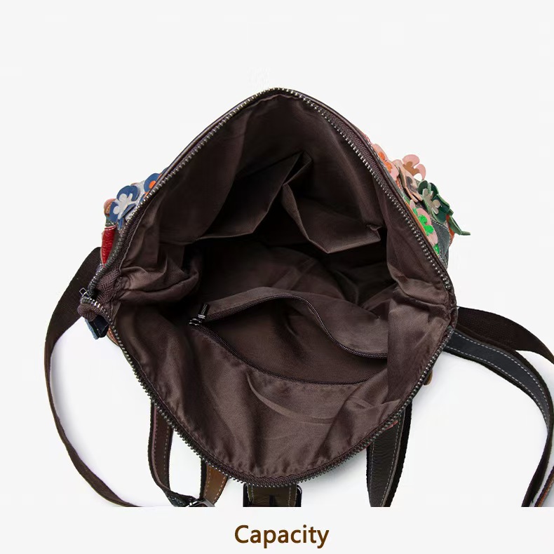 Tas Ransel Kulit Asli Wanita V - Genuine Leather Backpack ulasan dan harga