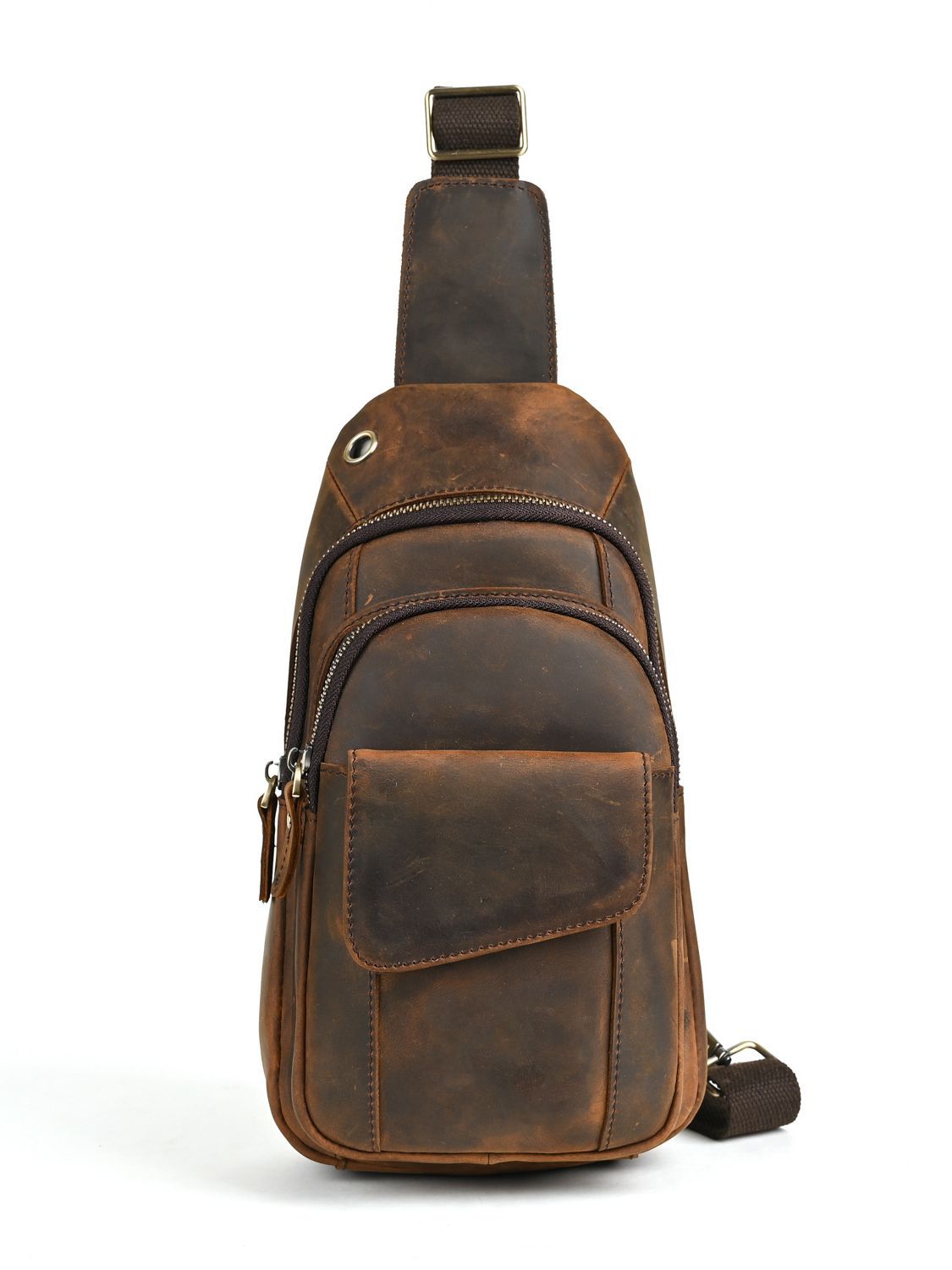 Tas Dada Pria Multifungsi Mewa - Genuine Leather Backpack ulasan dan harga