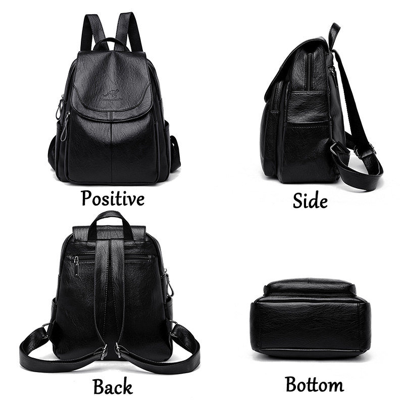 Tas ransel kulit lembut wanita - Genuine Leather Backpack ulasan dan harga
