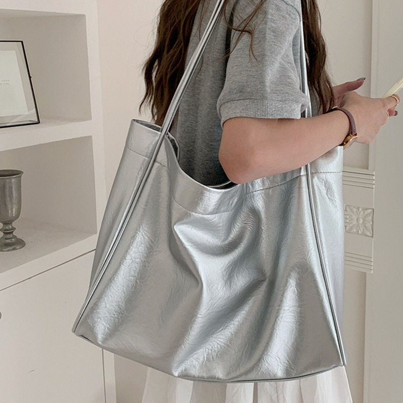 Tas jinjing kasual berkapasita - Luxury Tote Bags With Zipper ulasan dan harga