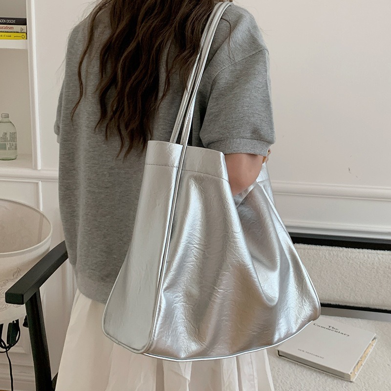 Tas jinjing kasual berkapasita - Luxury Tote Bags With Zipper ulasan dan harga