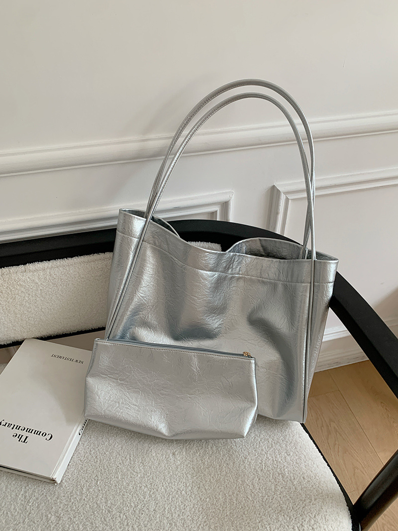 Tas jinjing kasual berkapasita - Luxury Tote Bags With Zipper ulasan dan harga