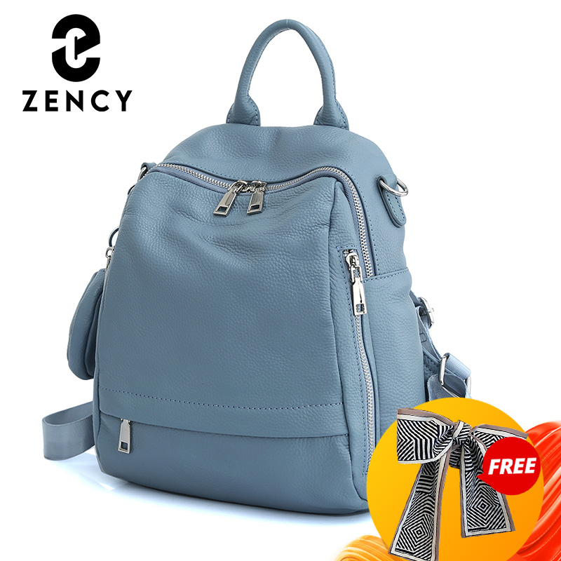 Zency Tas Ransel Kulit Asli Wa - Genuine Leather Backpack ulasan dan harga
