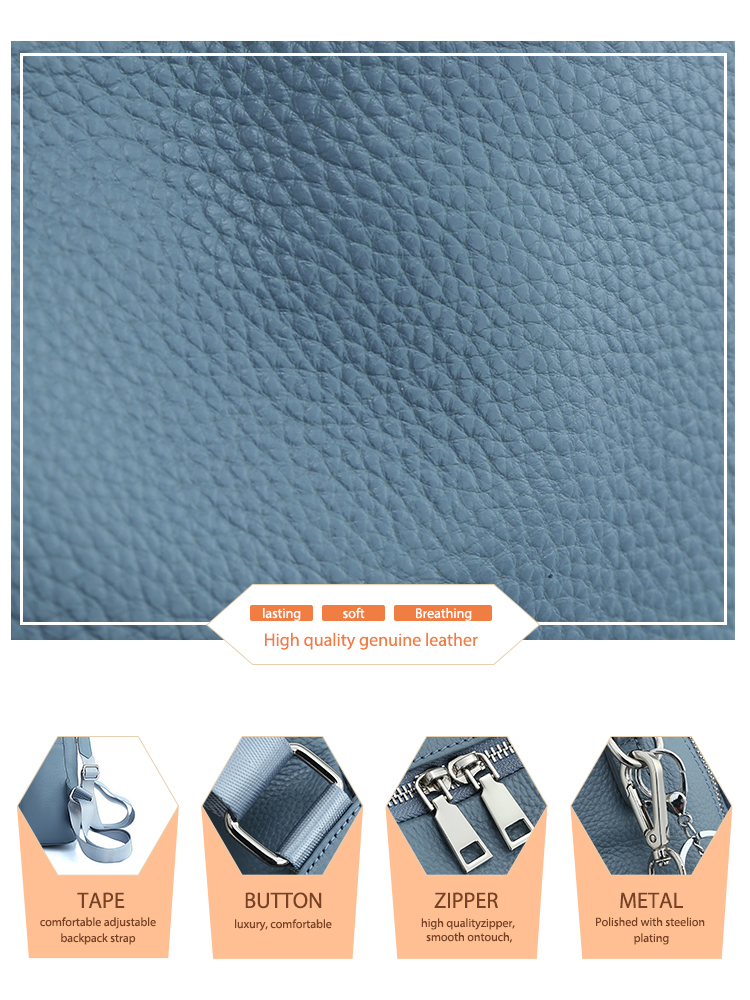 Zency Tas Ransel Kulit Asli Wa - Genuine Leather Backpack ulasan dan harga