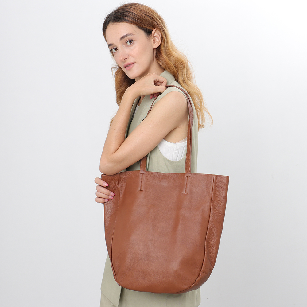 Tas Bahu Wanita Kulit Asli Ita - Luxury Tote Bags With Zipper ulasan dan harga