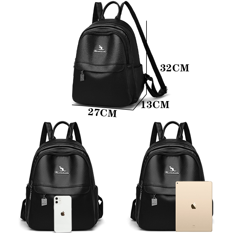 Tas bahu wanita, ransel kulit  - Luxury Tote Bags With Zipper ulasan dan harga