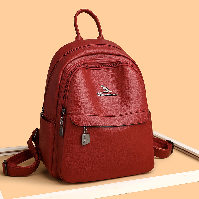 Tas bahu wanita, ransel kulit  - Luxury Tote Bags With Zipper ulasan dan harga