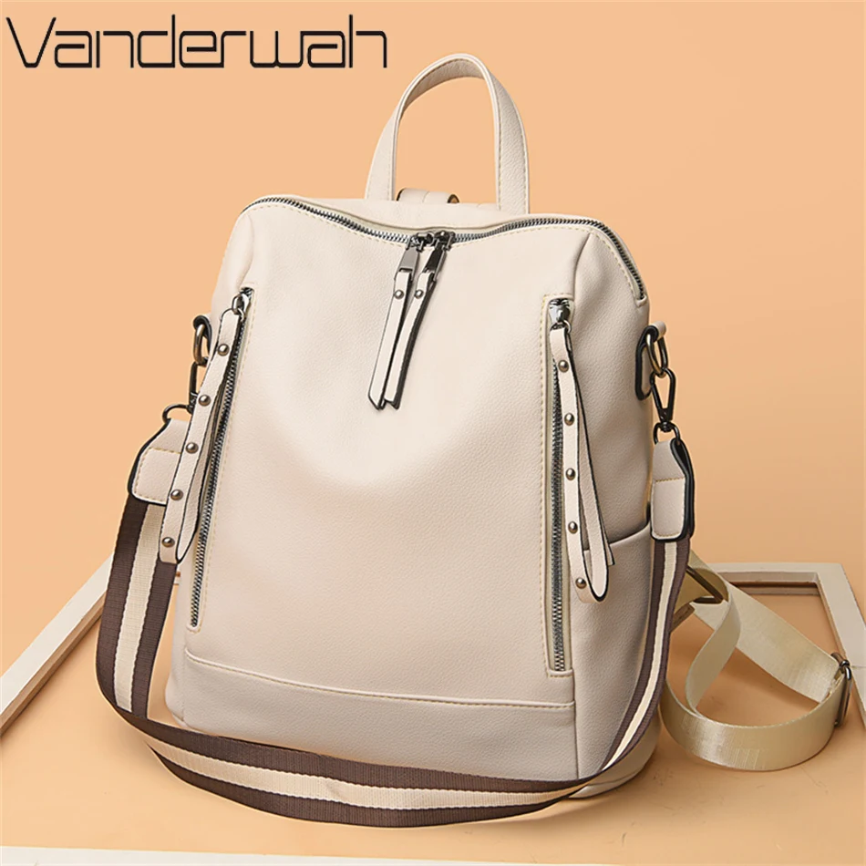 Merek Ransel Mewah Kulit Lembu - Genuine Leather Backpack ulasan dan harga