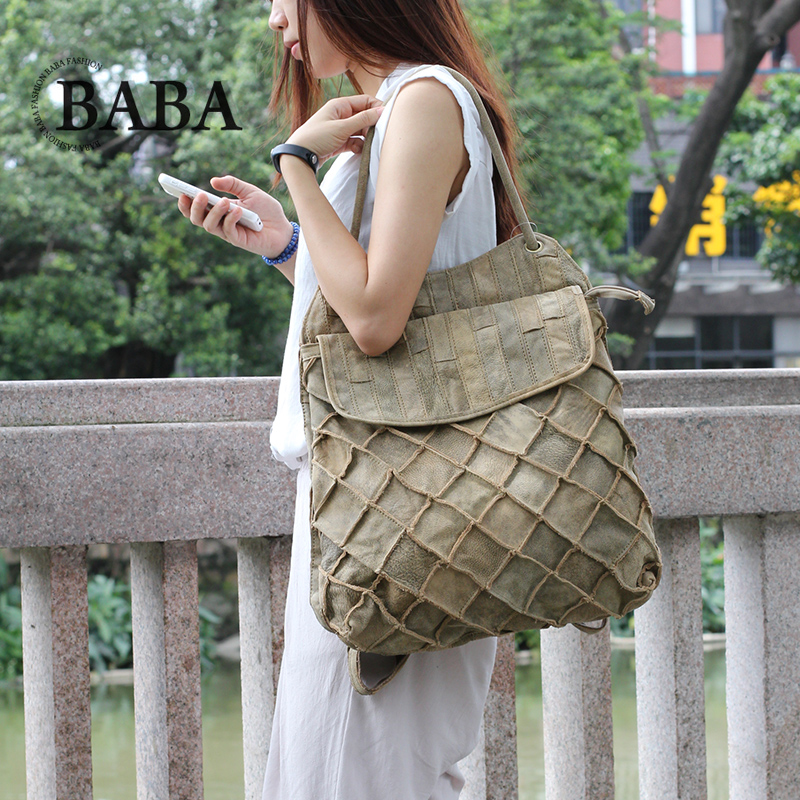 Ransel Eropa/Amerika Baru Rans - Genuine Leather Backpack ulasan dan harga