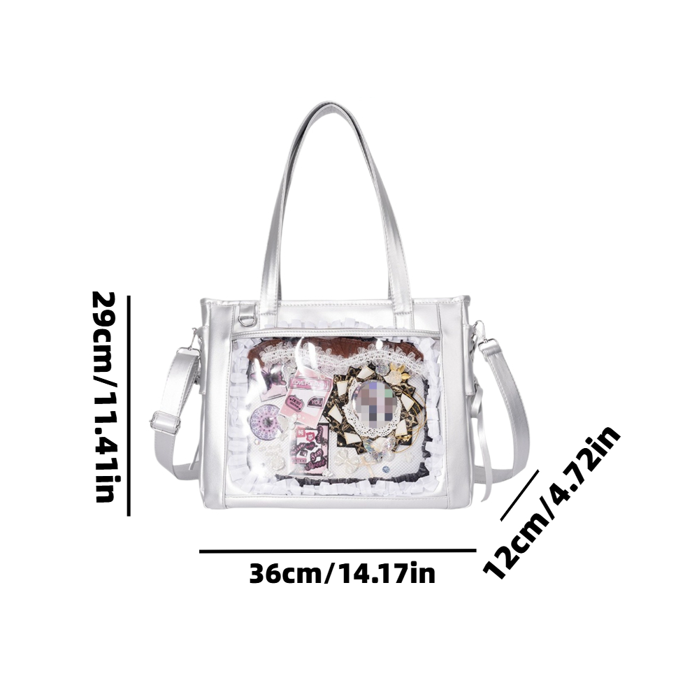 Tas Selempang Lucu Ala Jepang  - Luxury Tote Bags With Zipper ulasan dan harga