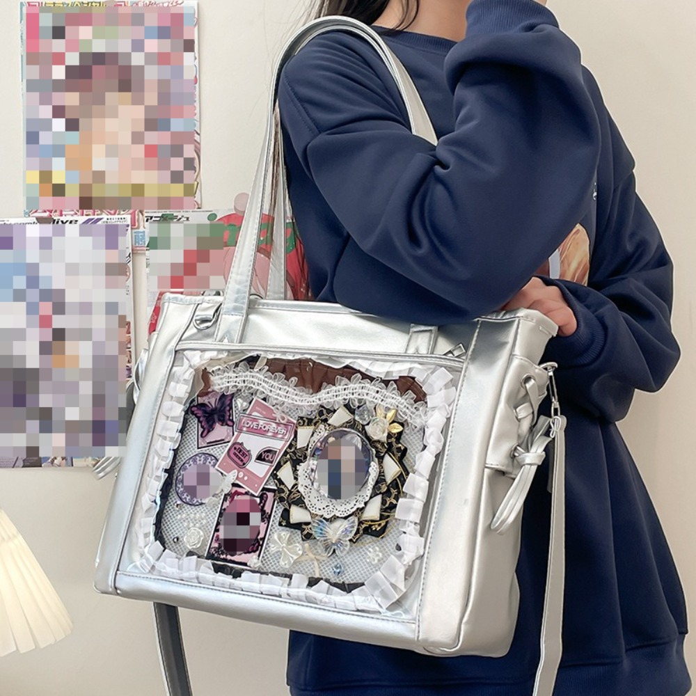 Tas Selempang Lucu Ala Jepang  - Luxury Tote Bags With Zipper ulasan dan harga