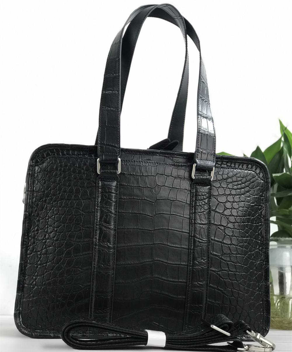 Tas Laptop Kulit Buaya Baru Ta - Luxury Tote Bags With Zipper ulasan dan harga