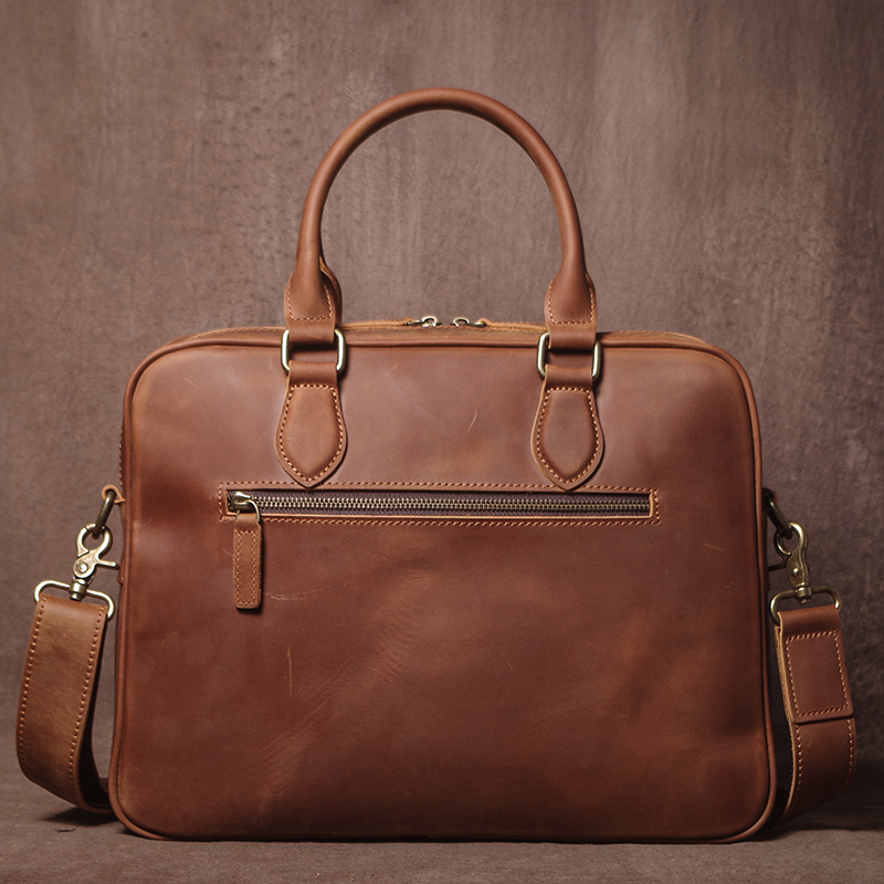 GURO Tas Kantor Kulit Sapi Kud - Luxury Tote Bags With Zipper ulasan dan harga