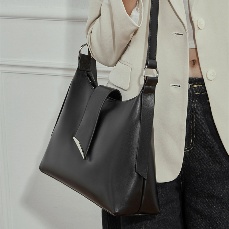 Tas Selempang Hobo Besar Kulit - Luxury Tote Bags With Zipper ulasan dan harga
