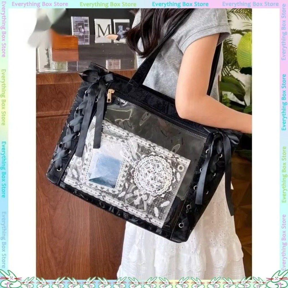 Tas Selempang Anime Berkapasit - Luxury Tote Bags With Zipper ulasan dan harga