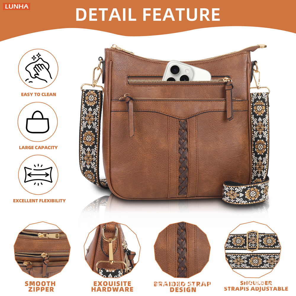 Tas Selempang Bucket Anyaman V - Saddle Bag Distressed ulasan dan harga