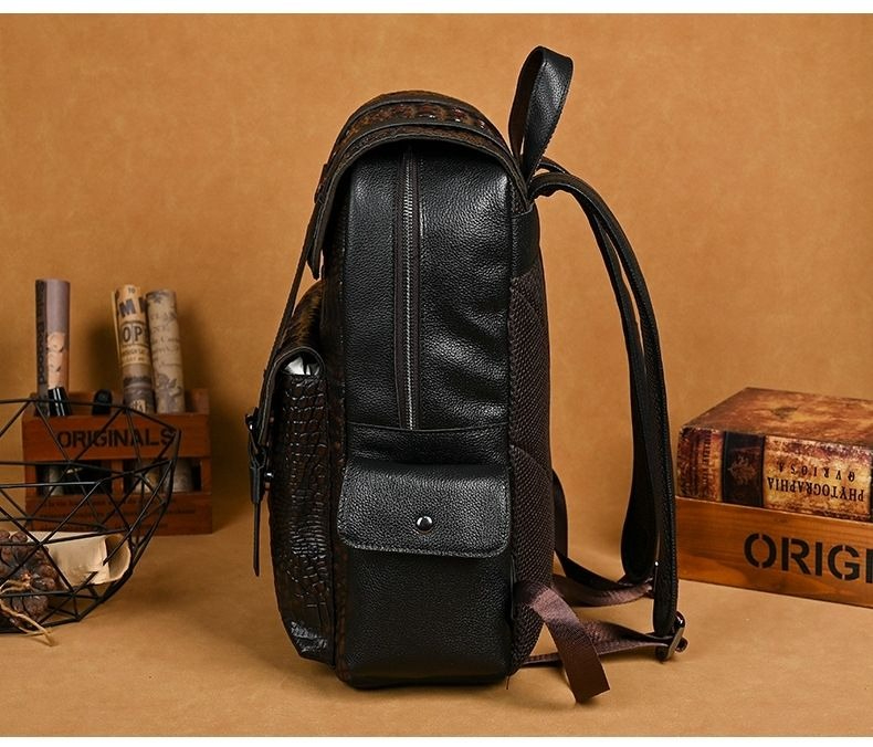 2026 Tas Punggung Pria Kulit A - Genuine Leather Backpack ulasan dan harga